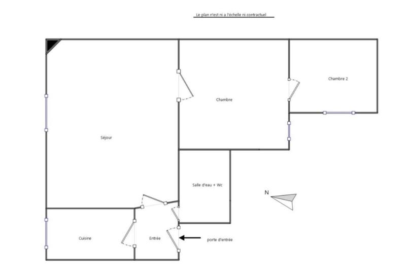 Appartement - 41 m² - 3 pièces