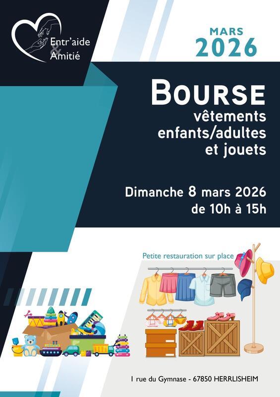 Bourse aux vêtements et jouets