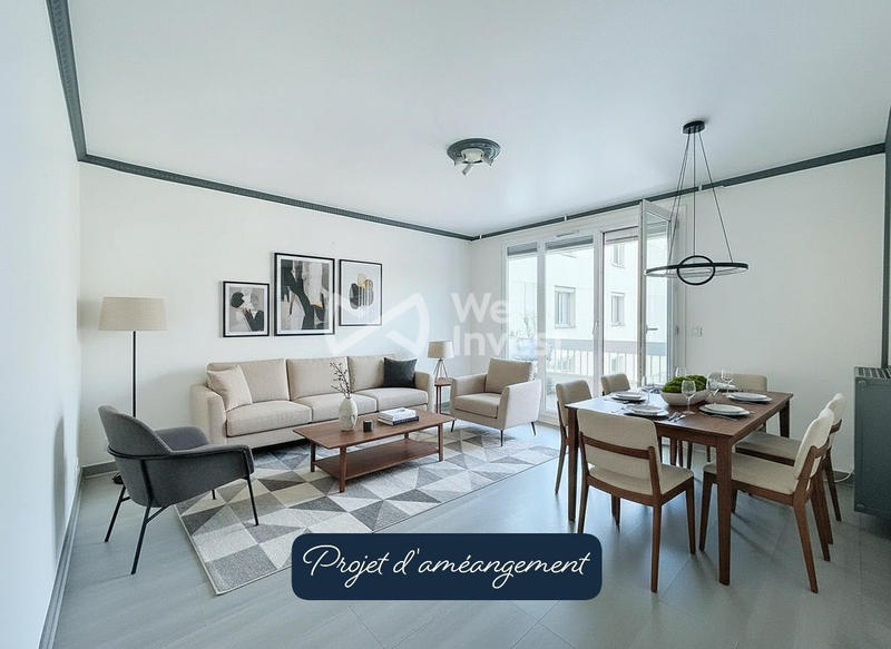 Appartement - 67 m² - 3 pièces