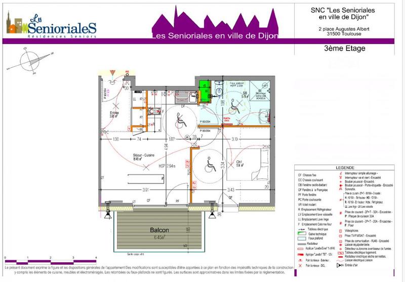 Appartement - 36 m² - 2 pièces