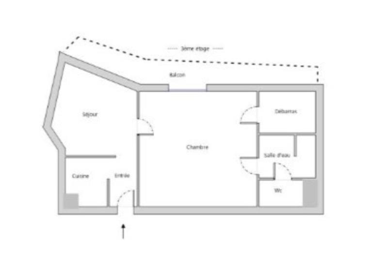 Appartement - 37 m² - 2 pièces