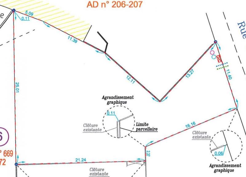 Terrain constructible - 541 m²