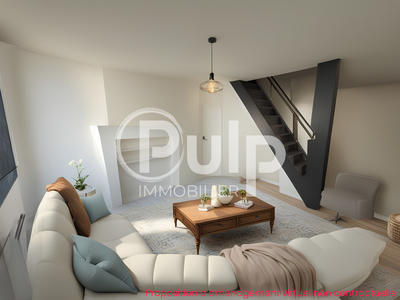 Maison de ville - 75 m² - 6 pièces