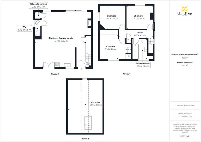 Maison - 100 m² - 5 pièces