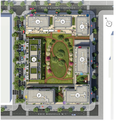 Appartement - 44 m² - 2 pièces