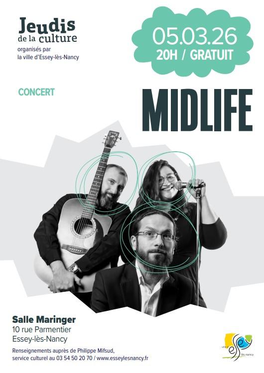 Jeudi de la culture - Concert de Midlife