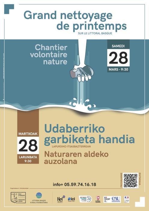 Grand nettoyage de Printemps sur le littoral Hendayais