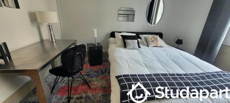 Chambre - 12 m² - 1 pièce