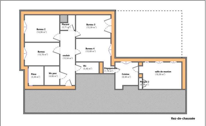 Local commercial - 114 m²