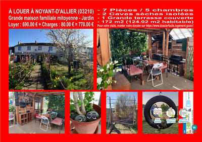 Maison - 120 m² - 6 pièces