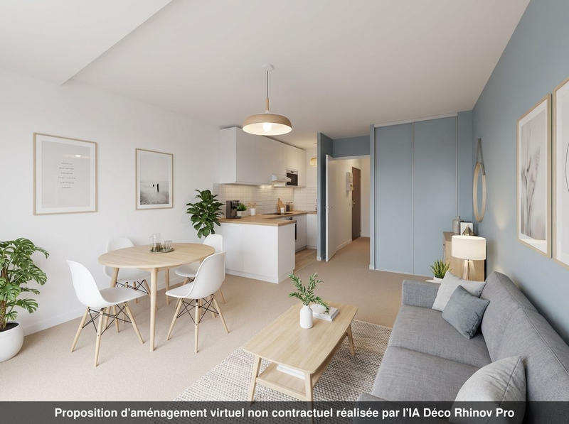 Appartement - 29 m² - 2 pièces