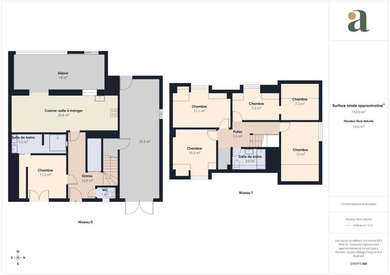 Maison ancienne - 110 m² - 7 pièces