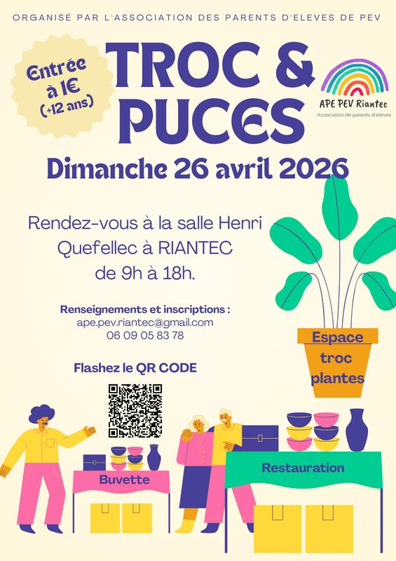 Troc, puces et plantes