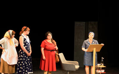 Pièce de théâtre Simone Veille