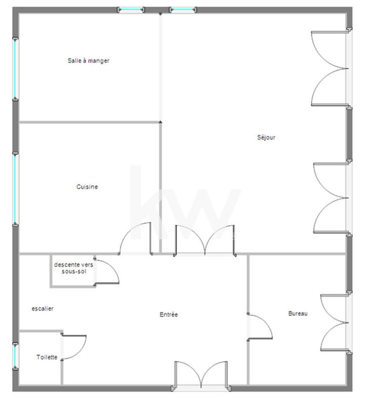 Maison - 193 m² - 9 pièces