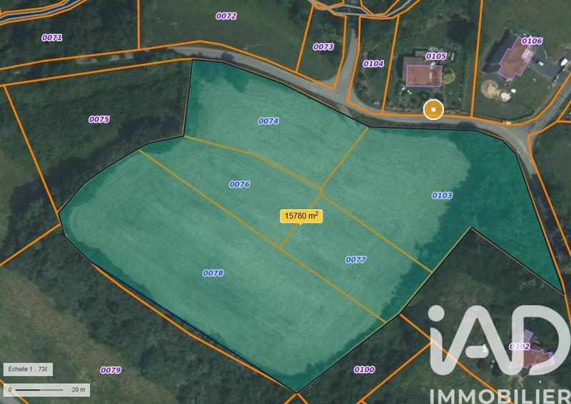 Terrain - 15 853 m²