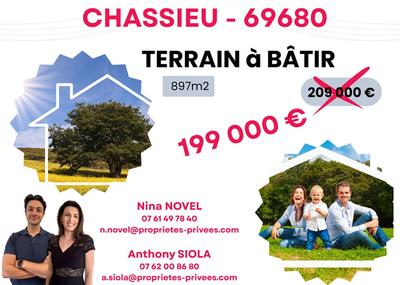 Terrain - 897 m²
