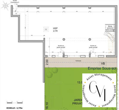 Local commercial - 152 m²