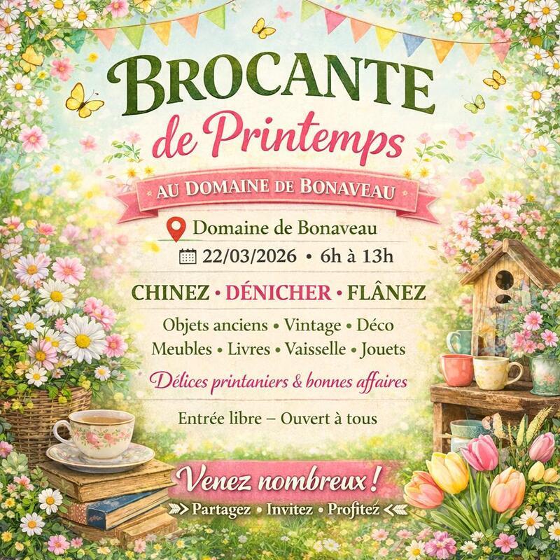 Brocante de printemps