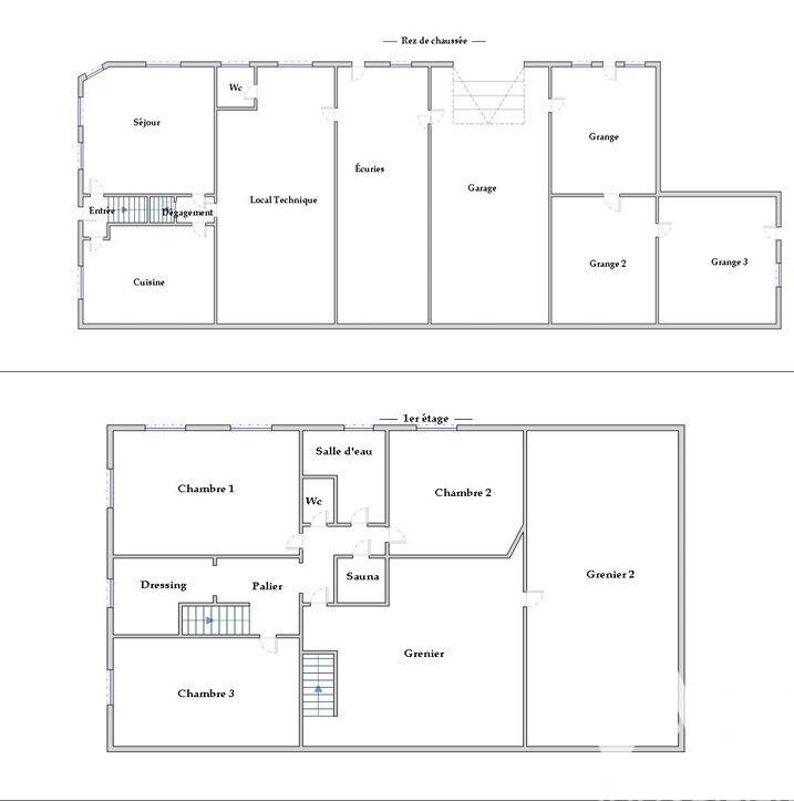 Maison de village - 157 m² - 5 pièces