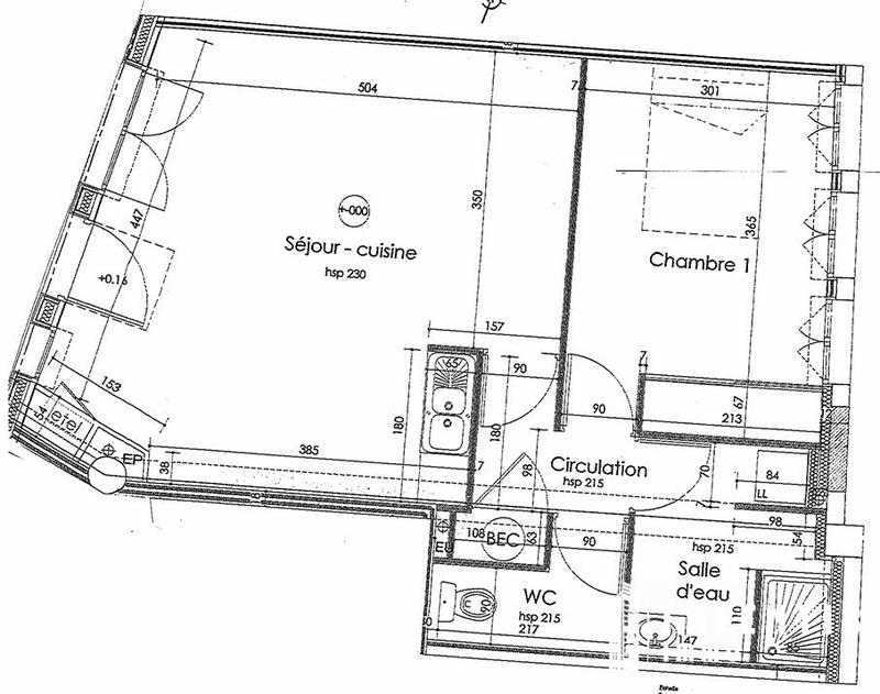 Appartement - 53 m² - 2 pièces