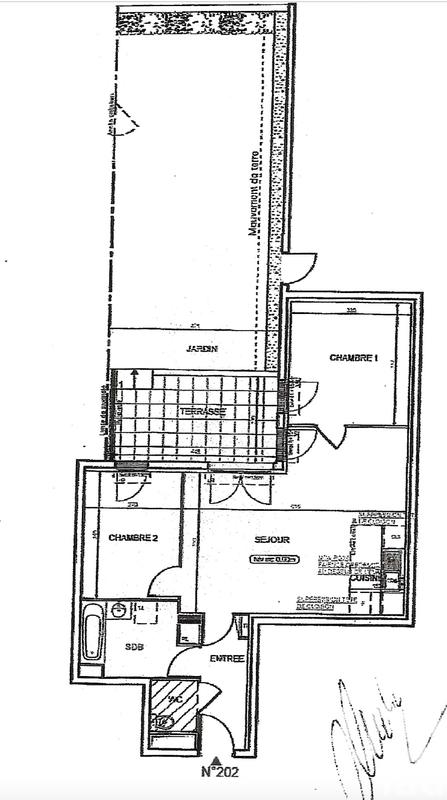 Appartement - 60 m² - 3 pièces