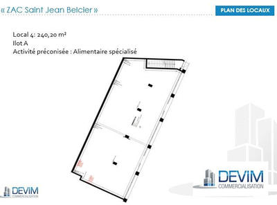 Local commercial - 240 m²