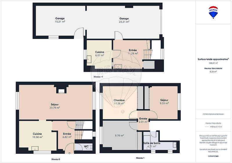 Maison - 90 m² - 5 pièces