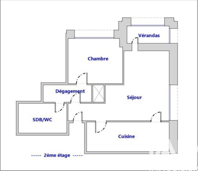 Appartement - 67 m² - 3 pièces
