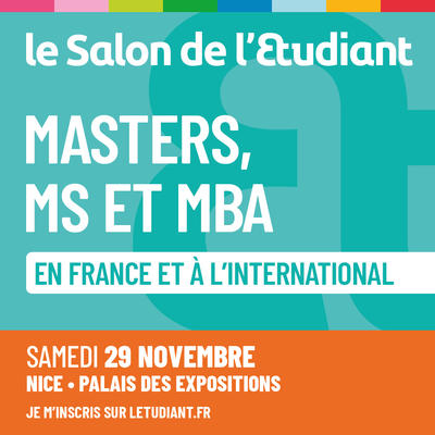 Le Salon masters, Ms et Mba, en France et à l'international à Nice
