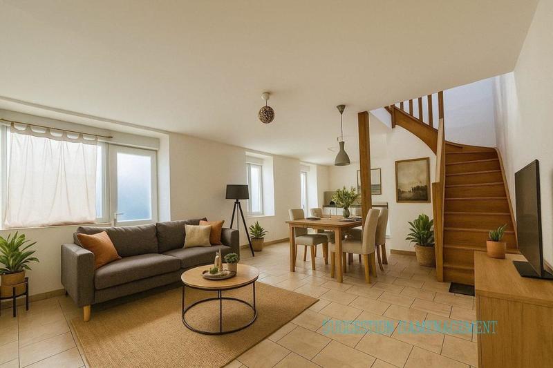 Maison de ville - 80 m² - 3 pièces