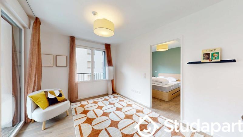 Chambre - 10 m² - 1 pièce