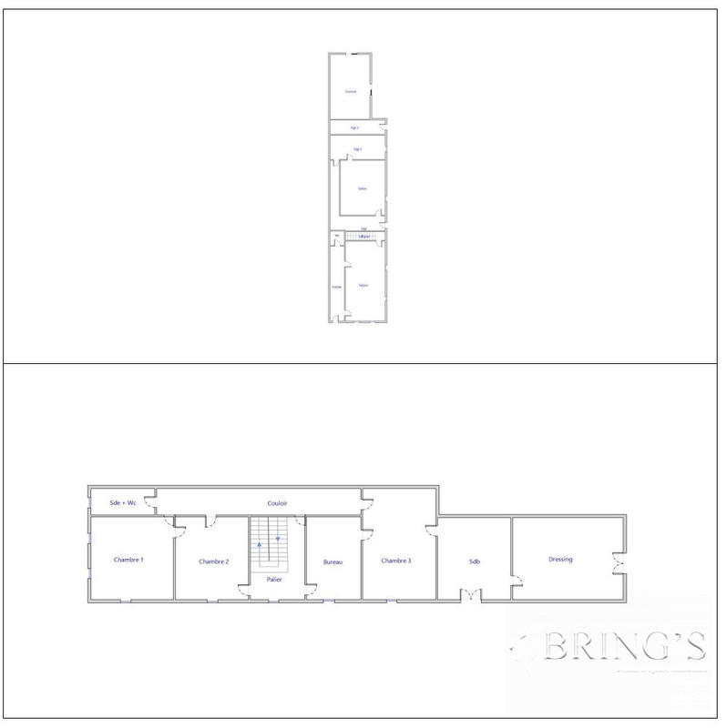 Maison ancienne - 259 m² - 8 pièces