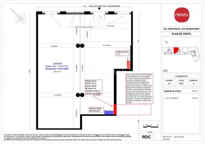 Local commercial - 162 m² - 1 pièce