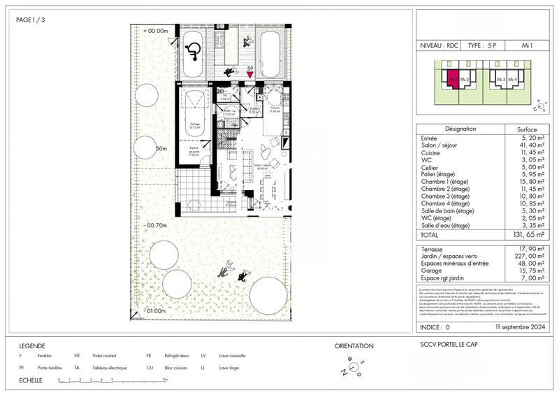 Maison - 132 m² - 5 pièces