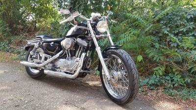 Harley Davidson Sportster 1200 harley davidson noir