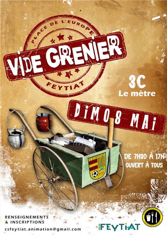 Vide grenier du cs feytiat