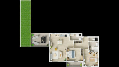 Appartement - 71 m² - 3 pièces