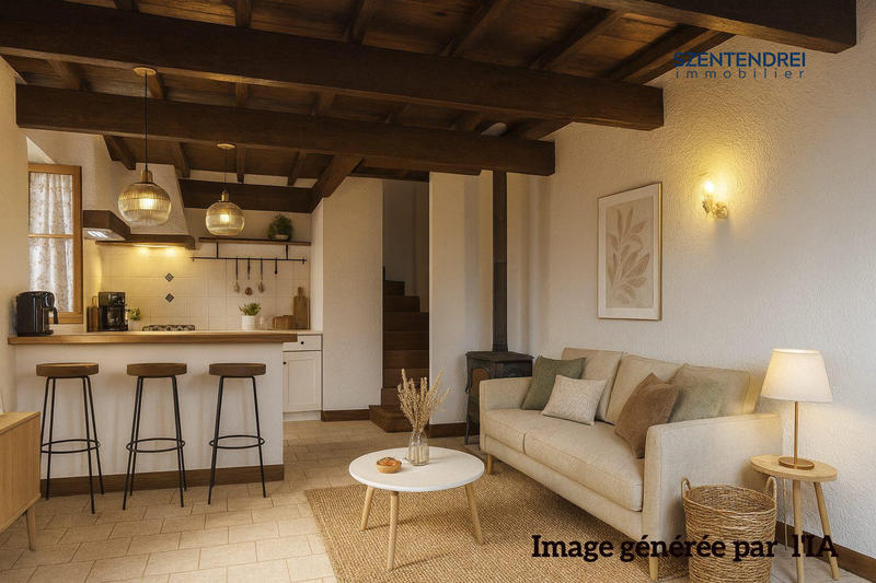 Maison ancienne - 42 m² - 2 pièces