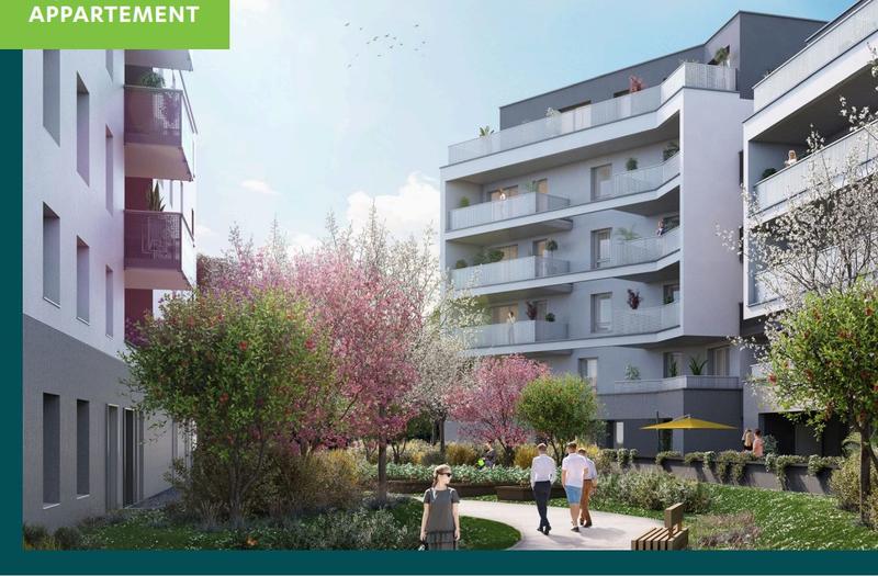 Appartement - 60 m² - 3 pièces