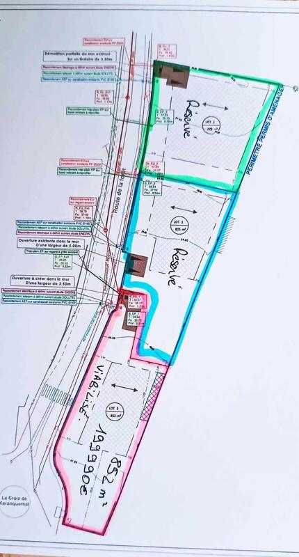 Terrain constructible - 852 m²