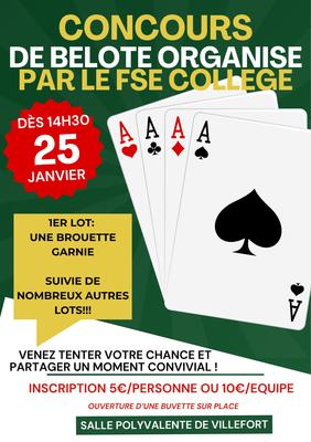 Concours de Belote