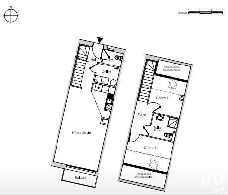 Appartement - 68 m² - 3 pièces