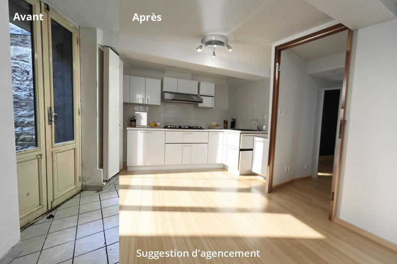 Maison ancienne - 95 m² - 4 pièces
