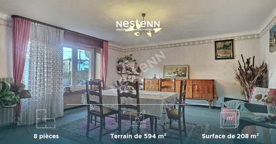 Maison - 208 m² - 8 pièces