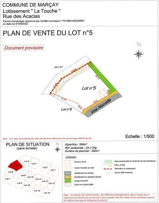 Terrain - 585 m²