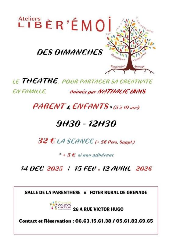 Atelier &quot;Libèr'Émoi&quot;