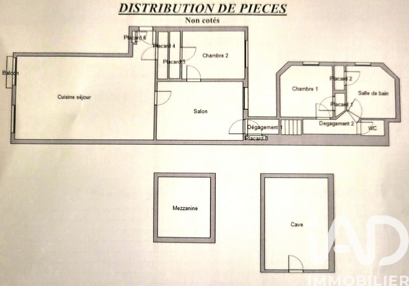 Appartement - 73 m² - 3 pièces