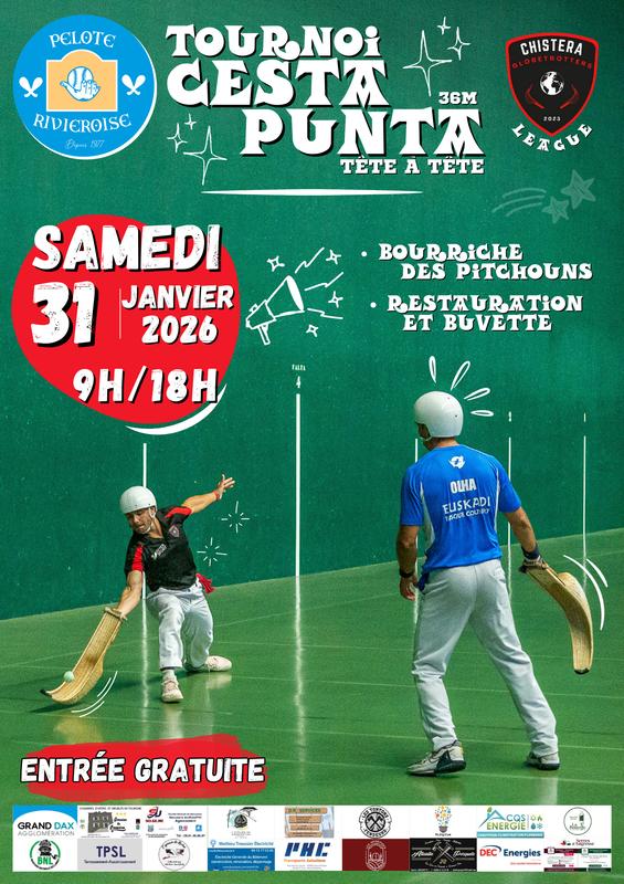 Pelote basque Cesta Punta