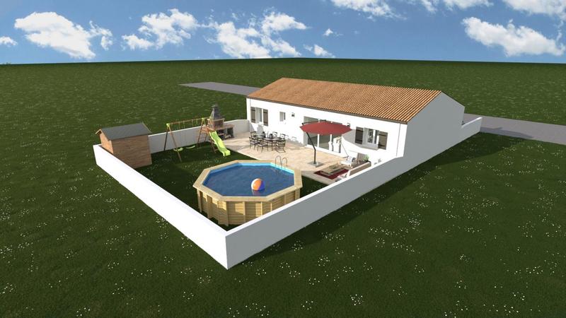 Maison - 80 m² - 5 pièces